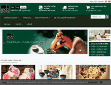 Tablet Screenshot of ando-ceramics.com